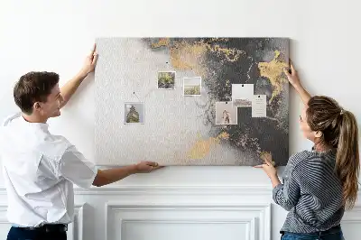 Kurk prikbord Marmer kunst