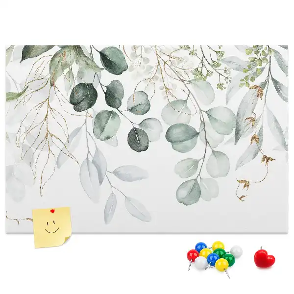 Kurk prikbord Hangplanten