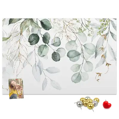 Kurk prikbord Hangplanten