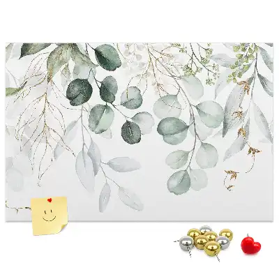 Kurk prikbord Hangplanten