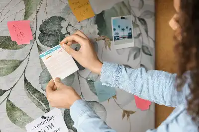 Memobord van kurk Natuur