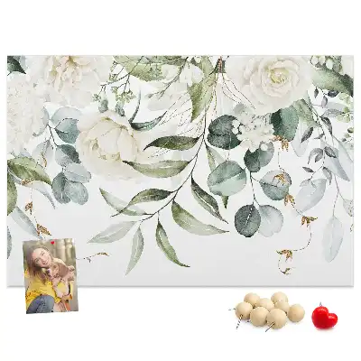 Memobord van kurk Natuur