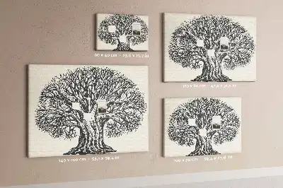 Kurk prikbord Majestueuze eenzame boom