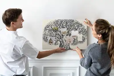 Kurk prikbord Majestueuze eenzame boom