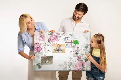 Kurk prikbord Bloemenlijst