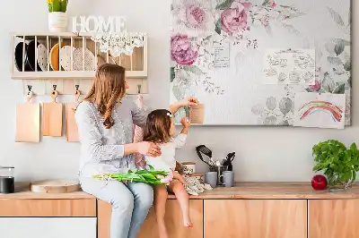 Kurk prikbord Bloemenlijst