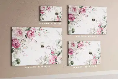 Kurk prikbord Bloemenlijst
