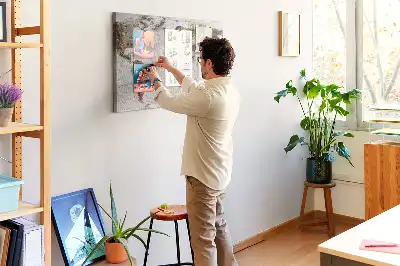 Kurk prikbord Archief wereldkaart
