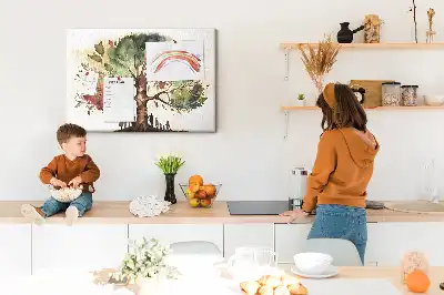 Kurk prikbord Genealogie stamboom geslacht
