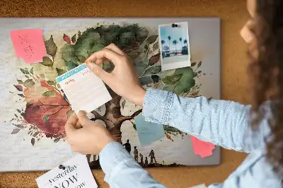 Kurk prikbord Genealogie stamboom geslacht