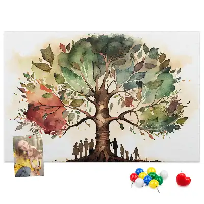 Kurk prikbord Genealogie stamboom geslacht