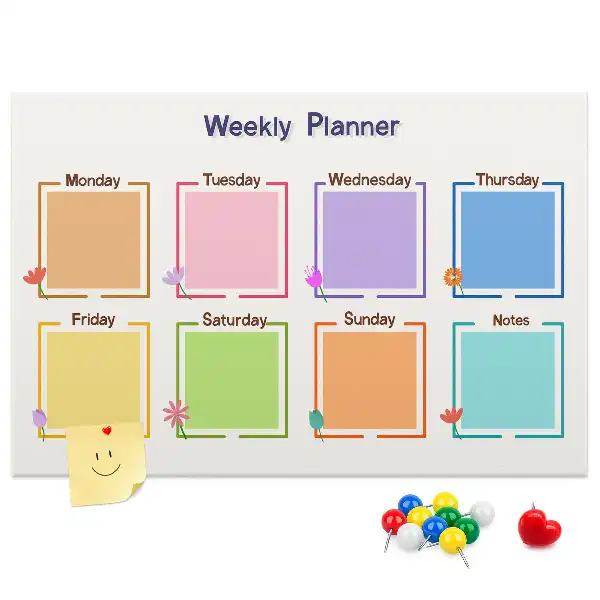 Kurk prikbord Zevendaagse organizer werk