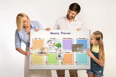 Kurk prikbord Zevendaagse organizer werk