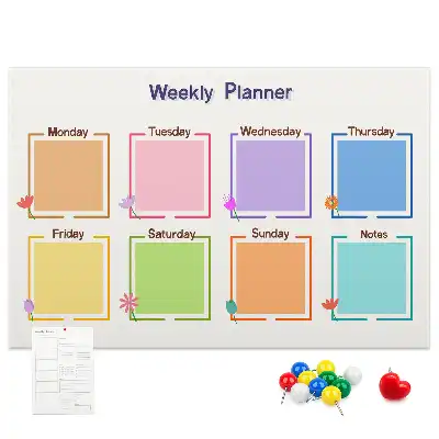 Kurk prikbord Zevendaagse organizer werk