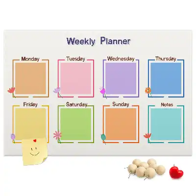 Kurk prikbord Zevendaagse organizer werk