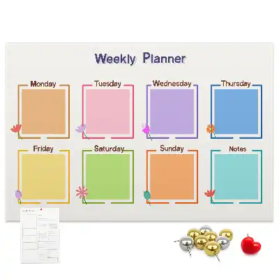 Kurk prikbord Zevendaagse organizer werk