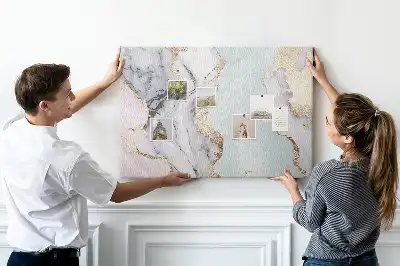 Memobord van kurk Edel rotsblok