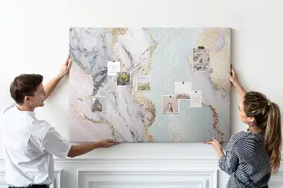 Memobord van kurk Edel rotsblok