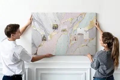 Kurk prikbord Marmerpatroon klassieker