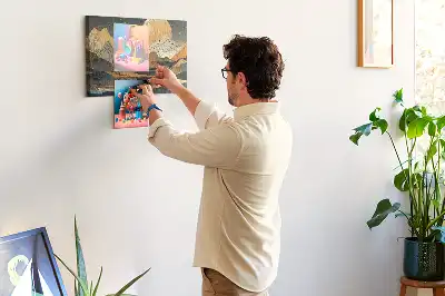 Kurk prikbord Artistiek modern landschap
