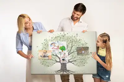 Memobord van kurk Machtige eik natuur