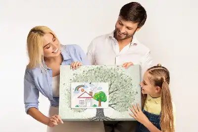 Memobord van kurk Machtige eik natuur