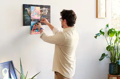 Memobord van kurk Lineaire kaart