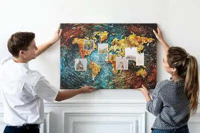 Kurk prikbord Wereld van chaos