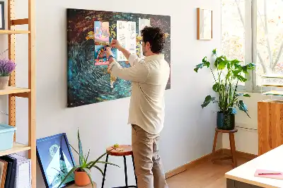 Kurk prikbord Wereld van chaos