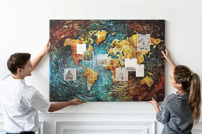 Kurk prikbord Wereld van chaos