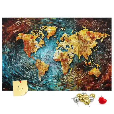Kurk prikbord Wereld van chaos