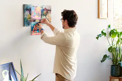 Memobord van kurk Aquarelkaart