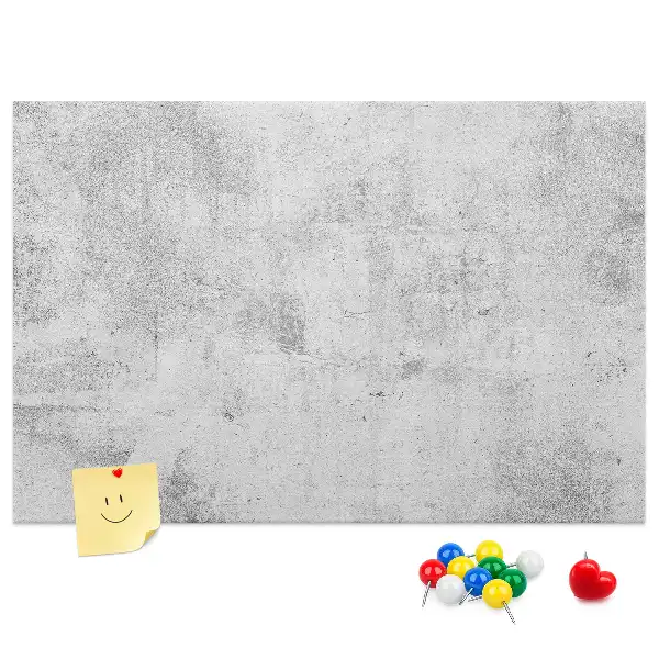 Kurk prikbord Betonnen muur