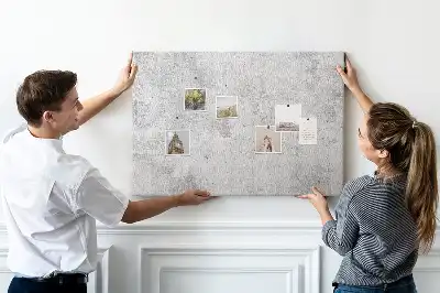 Kurk prikbord Betonnen muur