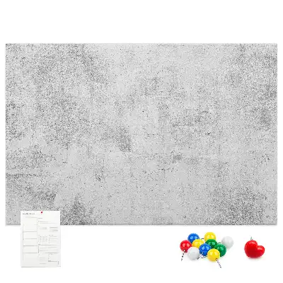 Kurk prikbord Betonnen muur