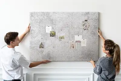 Kurk prikbord Betonnen muur