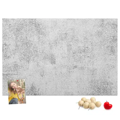 Kurk prikbord Betonnen muur