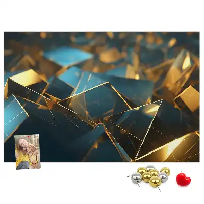 Memobord van kurk Decoratieve abstractie
