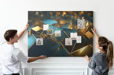 Memobord van kurk Decoratieve abstractie