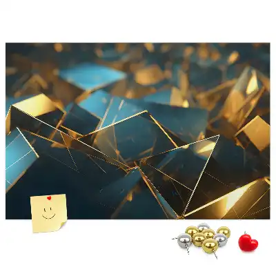 Memobord van kurk Decoratieve abstractie