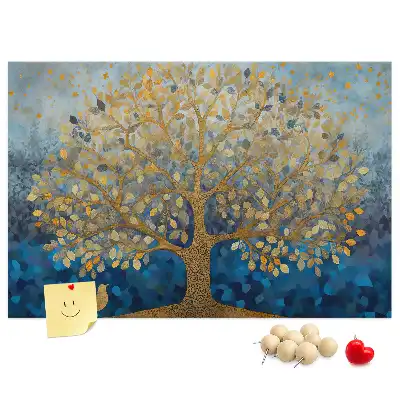 Kurk prikbord Abstracte boom