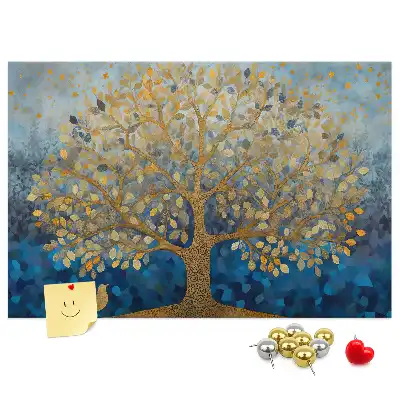 Kurk prikbord Abstracte boom