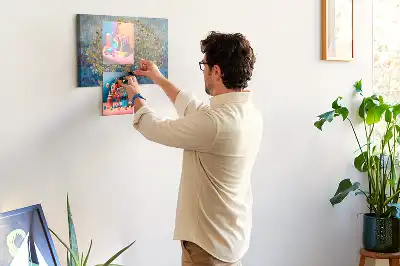 Kurk prikbord Abstracte boom