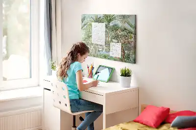 Memobord van kurk Natuur jungle natuur