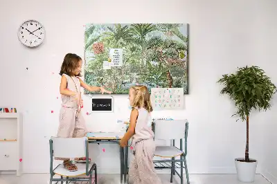 Memobord van kurk Natuur jungle natuur
