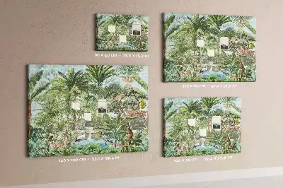 Memobord van kurk Natuur jungle natuur