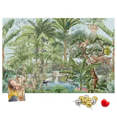 Memobord van kurk Natuur jungle natuur