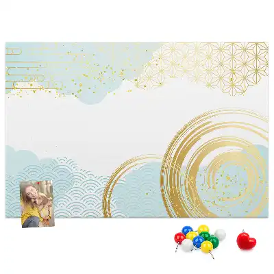 Kurk prikbord Decoratief grafisch motief