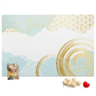Kurk prikbord Decoratief grafisch motief
