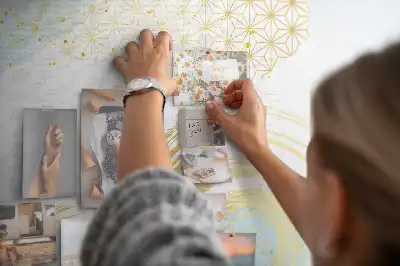Kurk prikbord Decoratief grafisch motief